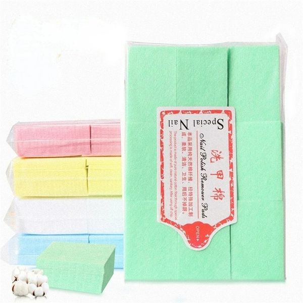 550pcs/Pack Nail Gnaltch Cotton Swief Tothel Gel Gel Ploe Clean Sterifl Lint Wipes вымочивает чистый гель-лак для снятия лака для ногтей.