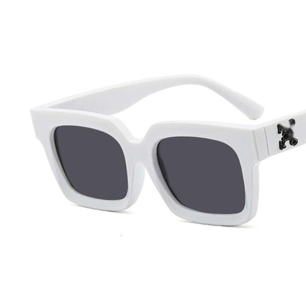 Óculos de sol para homens de luxo da marca feminina da rua fora da rua Óculos de óculos x quadro bar de discoteca moda glasse quadros hip-hop esportes esportivos uv400 tendência de sol yfdi