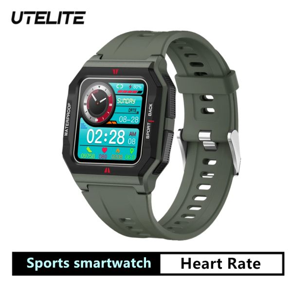 Relógios utelite novo FT10 Smart Watch Screen 1.3 polegadas IP68 Impermeável Longo Relógios masculinos de Standby Mulheres Freqüência cardíaca Fiess Rastreador para crianças