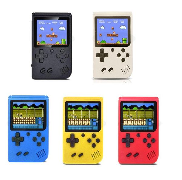 Retro Portable Mini Handheld Video Game Console 8bit 30 Zoll Farbe LCD Kids Color Game Player mit Gamepad TV Out8345552