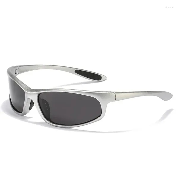 Sonnenbrille polarisiert für Frauen Outdoor Sport Suns Gläses Männer winddes Nachtsicht Designer