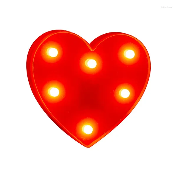 Dekorative Figuren LED -Buchstaben Lichter Zahlen Englische romantische Überraschungen Vorschlag und Geständnisszenen Requentieren Dekoration Alles Gute zum Geburtstag