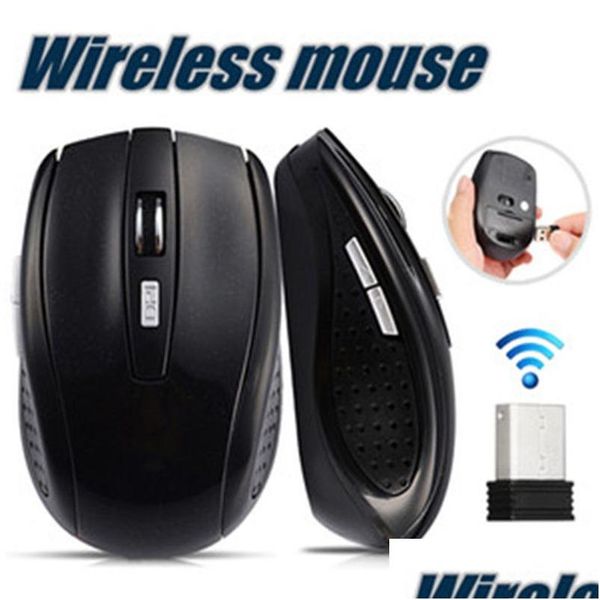 Topi Nuovo ricevitore mouse wireless USB da 2,4 GHz USB Ricevitore per sospensione intelligente Risparmio energetico per computer Tablet PC Desktop per laptop con Drop Drop De Otki3