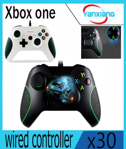 30pcs USB Wired Game Controller para Xbox One Substitui Games Joystick Game Pad para Xbox One PC YXOEN031596520