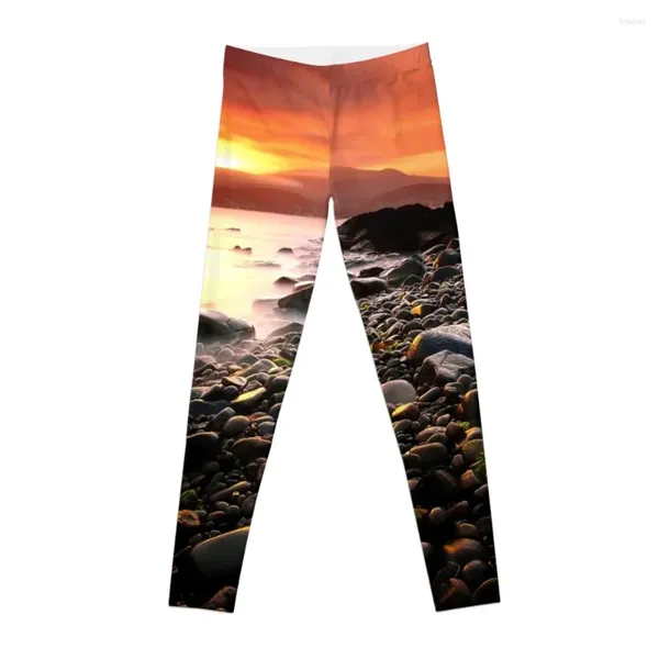 Активные брюки Sun Kissed Rocks Leggings Женская спортивная одежда для женщин для женщин