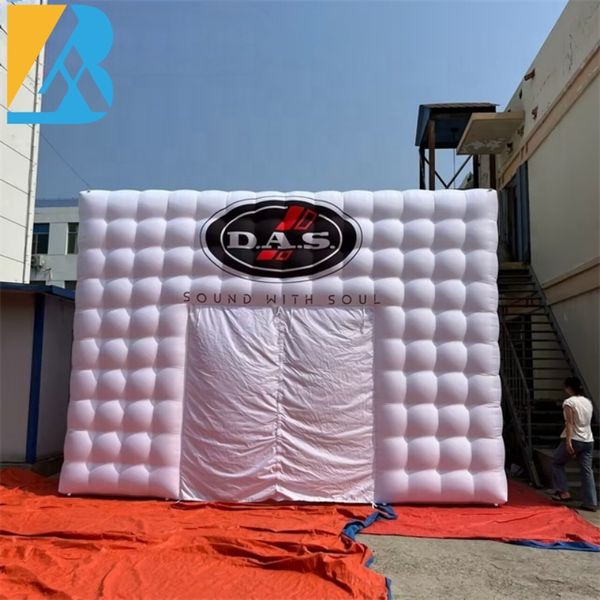 Индивидуальный логотип большой надувной крыша палатка для мероприятия на открытом воздухе.