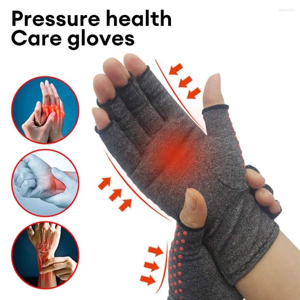 Luvas de ciclismo Anti -artrite terapia de terapia de compressão carpo túneis articulares aliviar a pulseira Suporte de pulseira Men Women Sport Safety Glove