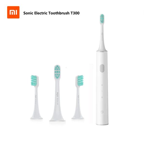 Produkte Xiaomi Mijia Elektrische Sonic Zahnbürste T300 wasserdichte Ultraschallzahnbürste Smart wiederaufladbare Zähne Reinigung Aufweiungen