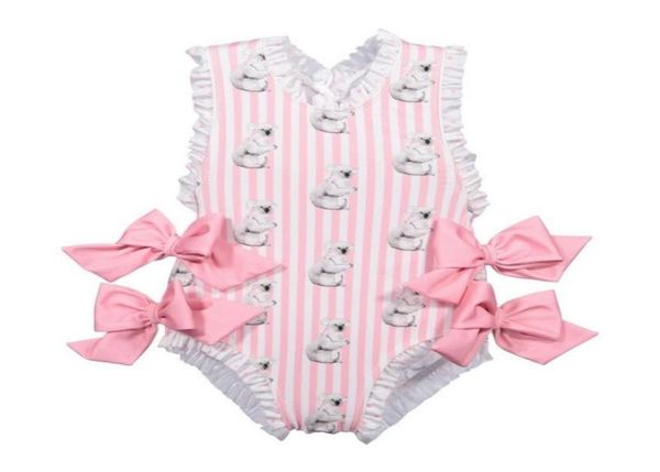 Baby Girls Beautiful Swimming Wear Anzüge Schöne Eisbär Giraffe Badeanzüge Kindermode Badebekleidung8422960