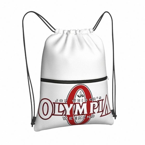 Sıcak Satış Yeni Mr Olympia Drawstring Çantalar Backpacks Okul Özel Çantası Küçük Kumaş hafif.