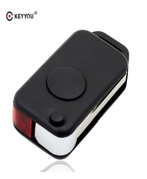 1 Botão Substituição Remote Flip dobring Chave da chave do carro para Mercedes Benz W168 W124 W202 19842004 A C E PARA DOIS SMART3747148