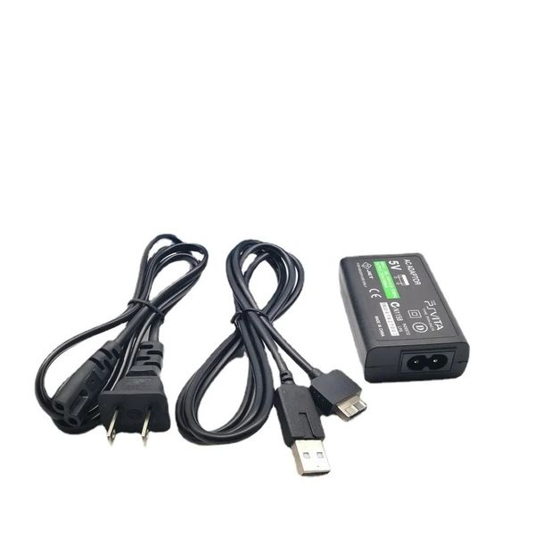 2024 EU -Stecker 5V Home AC -Adapter Wandladegerecht für Sony PlayStation Portable PSP 1000 2000 3000 Ladungskabelkabelkabel -AC -Adapter