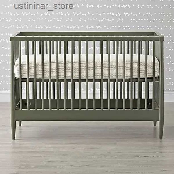 Babykrippen 2024 Babys und Kinder Schlafzimmer Co-Sleeper Colecho Baby Basinet Berceau Posen Bebe Baby Crib Bett Holz Kinder Krippen l416