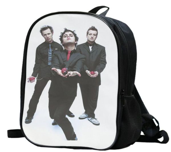 American IDIOT Backpack Day Green Daypack Punk Rock Picture School School Po Rucksack Sport School Bag Packoor Day Pack3884369