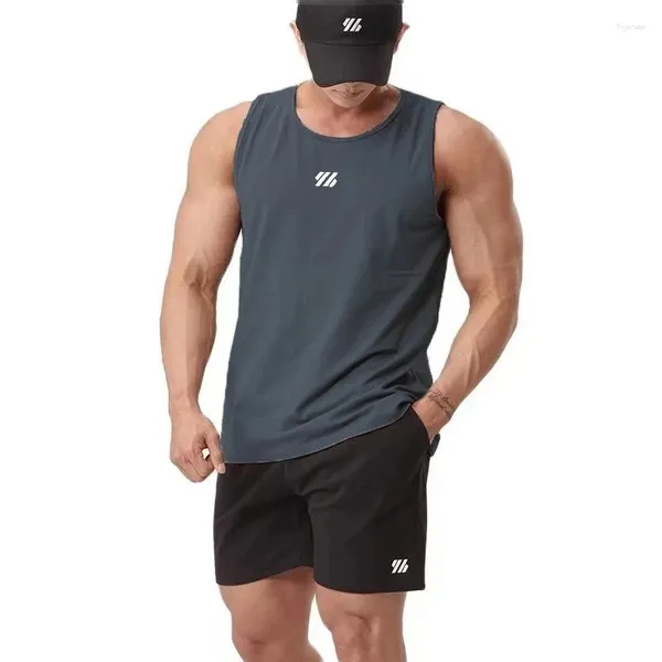 Traccetti da uomo 2 PC/set sport set cause che gestiscono camicie/giubbotti pantaloncini da jogging da uomo set di palestra di fitness