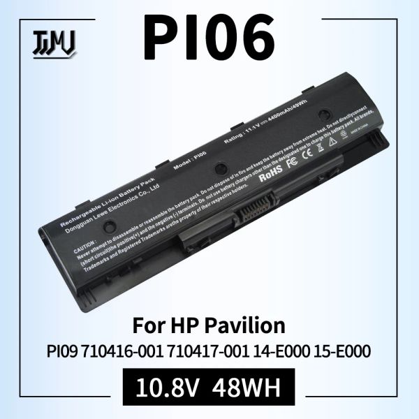 Batterien PI06 Laptop -Batterie für HP PI09 710416001 710417001 Neid 15 15t 17 Pavillon 14E000 15E000 15Te000 15ZE000 17E000 17E100