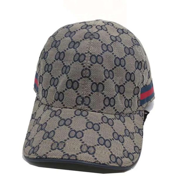 Mens Canvas Baseball Cucci Caps Chapéus de designer Hats femininos