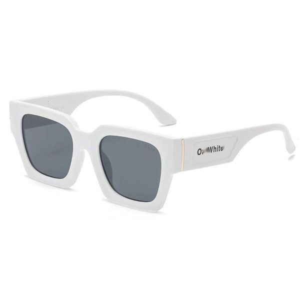 Luxusquadratische Sonnenbrille Offs High-End Mode Herren UV Resistant Sunglasse Frame Womens Marke von Sonnenbrillen Hip-Hop Punk Brille Glasse Arrow x Sonnenbrille SZ94