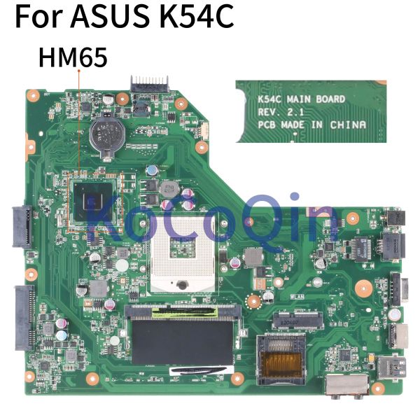 Материнская плата K54C для Asus K54C X54C K54LY K54HR HM65 Notebook Mainbor