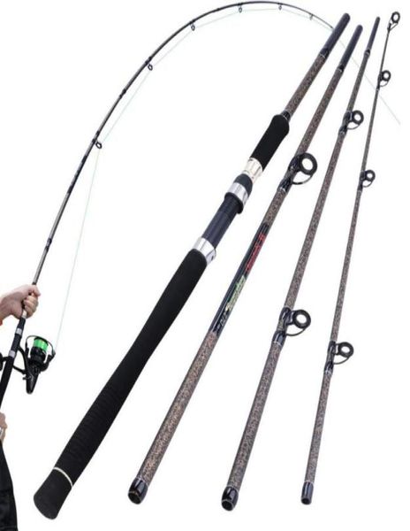 SOUGAYILANG 27M 4 Abschnitt Angelrute Ultraleiche Gewicht Spinning Fishing Rod Carbon Faserfuttermittel Fischereistab Tackle Pesca J165606939