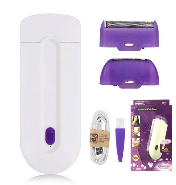 Women Epilator Epilator ricaricabile a touch lisci per i capelli istantanea Sensore senza rasoio senza rasoio- Tecnologia della luce Light Body Shaver4307344