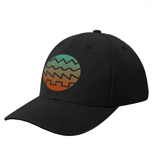 Caps de bola sintetizador Fan Waveform Baseball Cap Hats Hat Hat Hat's Women's Women