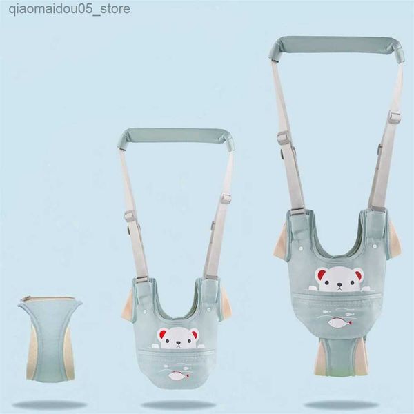 As transportadoras lingam as mochilas portáteis para o cinto de caminhada para bebês e meninos com 360 graus de segurança infantil de segurança infantil Recém -nascida Q240416