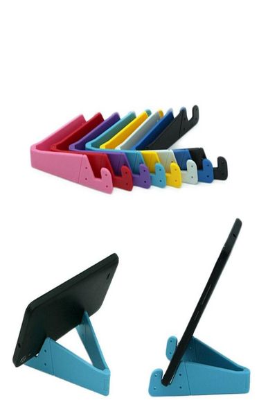 v Shape Mobile Phone Dest Desk Station Plastic Stand Holder для iPhone 7 6 плюс 5 4 для Samsung6952532