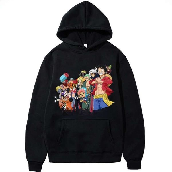 Erkek Hoodies Sweatshirts Anime Hoodie Tek Parça Hoodie Erkek ve Kadın Harajuku Kazak Uzun Kol Gevşek Sokak Giyim Topçılar Bles 968