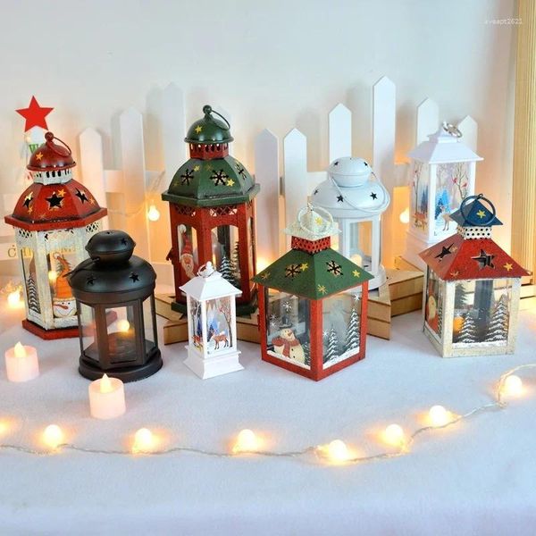 Titulares de velas Tealight Christmas Holder Stand Cup Wedding Rustic Candel Bougie Mariage Room Decoration ZP50ZT