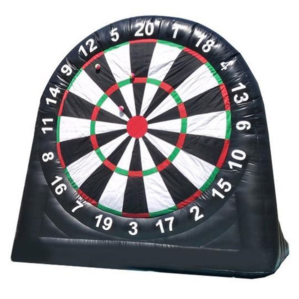 5mh (16,5 piedi) con 6ball Ship gratuita Gigante gigante Dart Board Football Golf Football Soccer Soccer Calcio Darts Boards Darts Dartboard Game