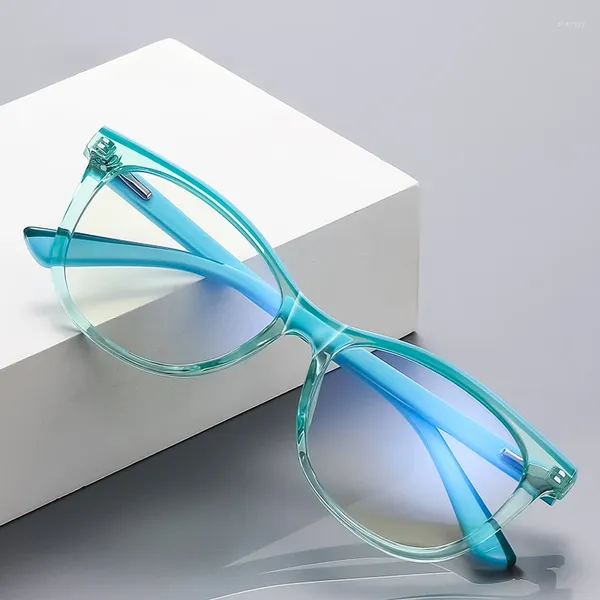 Солнцезащитные очки рамы 2024 круглые голубые очки рамки детская девочка Оптика детская миопия рецептурные очки компьютерные игры
