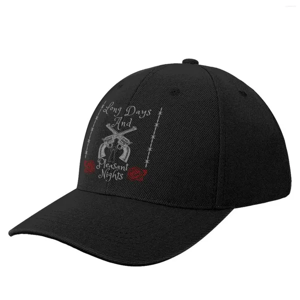 Ballkappen lange Tage und angenehme Nächte der dunkle Turm Stephen King Fan Design Baseball Cap Trucker Hüte Mode Hut für Mann Frauen