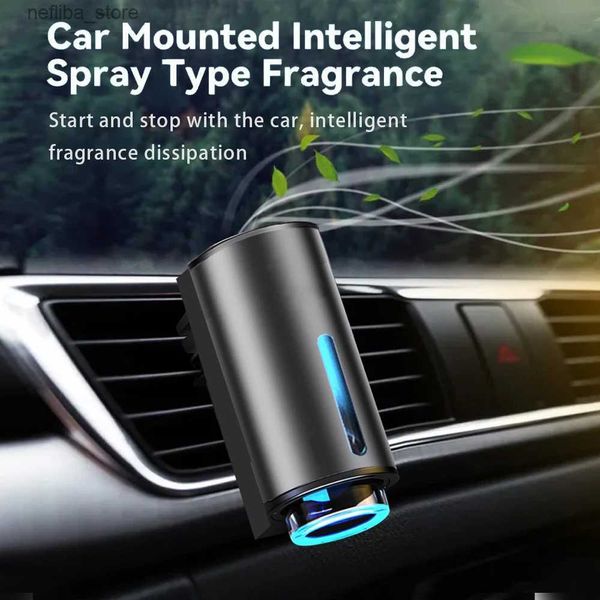 Duft Smart Car Duft Diffusor Automobile Parfüm Lufterfrischer Auto Innenraum Deodorizer Leuchtduft Start/Stopp Aroma L410