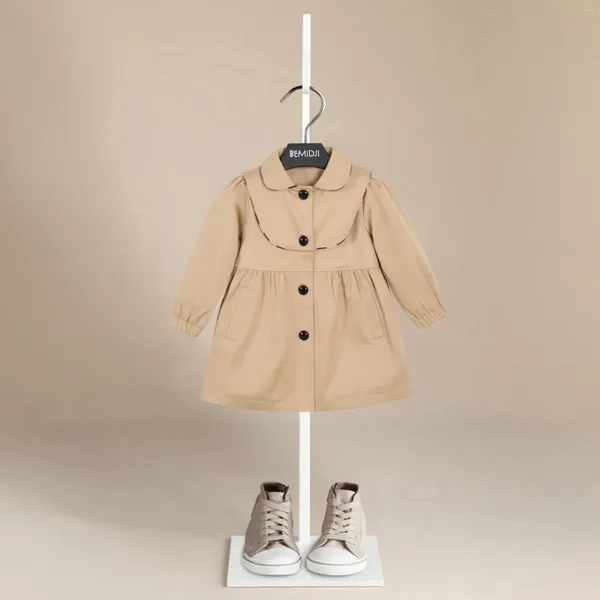 Coat Kids Clothes Girls Autumn Corea per bambini abiti da bambina Fashi