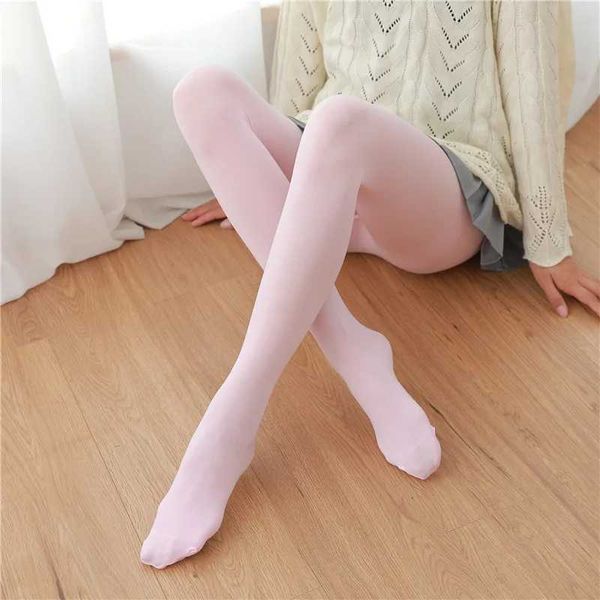 Meias de meias sexy estilo japonês meias rosa mulheres calças justas super elásticas anti-snagging garotas lolita doce pantyhose calça mujer 240416