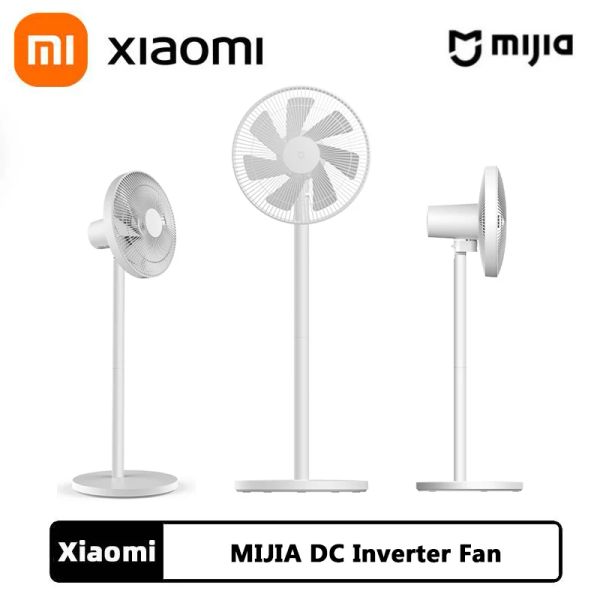 Produtos Xiaomi Mijia DC Fan Ultra Quiet Home Cool House Fan Standing Fan portátil Air Condicionado Natural Wind Control