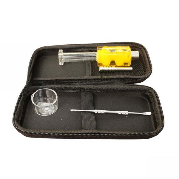 Dabber Aracı, Kase ve Paket Kutusu ile Gliserin Nektar Toplayıcı Kiti