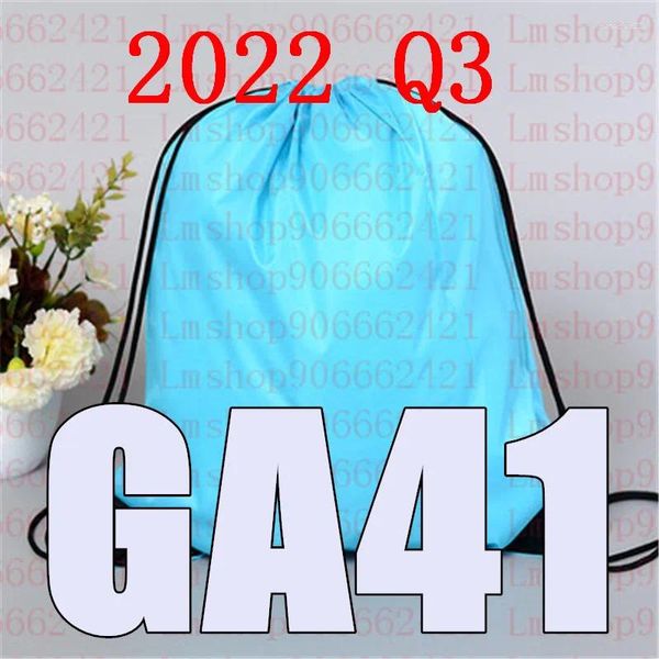 Сумки для покупок последнее 2024 Q3 ga41 в стиле GA 41 куча кармана и натяните сумочку для веревки БЕСПЛАТНО