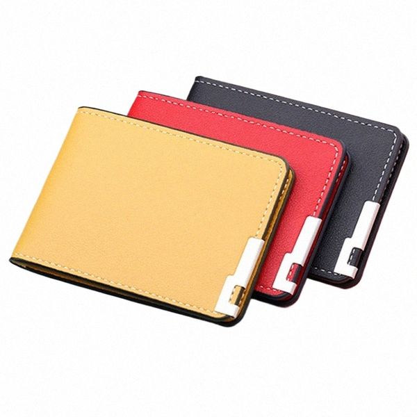 Casa di copertina di protezione della patente di guida Documenti di guida per auto Busin ID Cartera di certificato di passaggio Case di portafoglio unisex i48w##