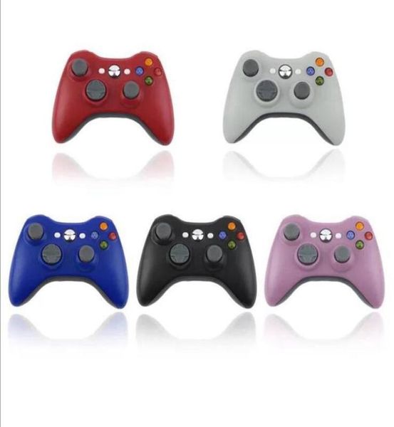 Controller GamePad bluetooth wireless 50pcs per il controller joystick Xbox 360 per PC Microsoft ufficiale per Windows 7 8 8199558