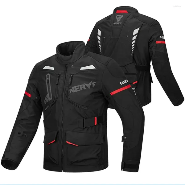 Гоночный костюм для мотоциклетной одежды для 4 -го сезона езда на велосипеде одежду мужчины удобная куртка, рыцарская одежда будет долговечностью