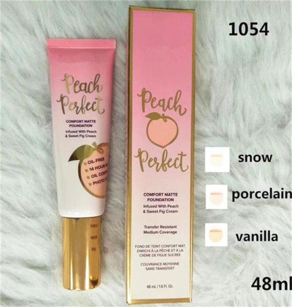 Высококачественная новая макияж Primed Peachy Matte Matte Perfecting Primer Primer, наполненный персиковым сладким кремом 40 мл 316y5895957