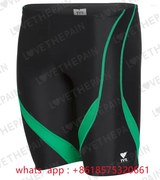 Swimwear maschile Tyr Alliance Splice Swimsuit Training Swin Shorts Trunks Beach Surt Twimming Pants Sort Surf Surf