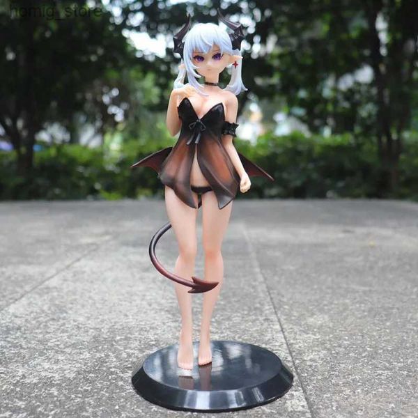 Figure di giocattolo d'azione 28 cm L'erba dell'incarnazione di Scarlet Devil Anime Figura Little Devil Figura Action Figura bella Girl Statue Collection Ornaments Gift Toy Y240415