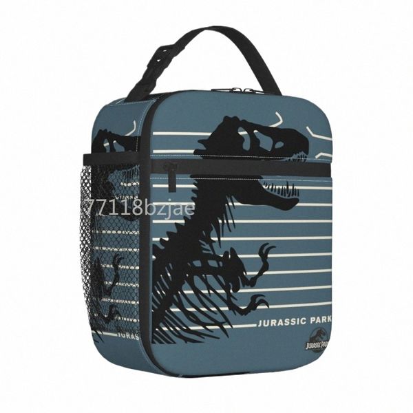 Jurassic Park Breakout Borse per il pranzo isolato BASSE TERMICA pasto riutilizzabile Center tote box box boy boy work outdoor g3eg#