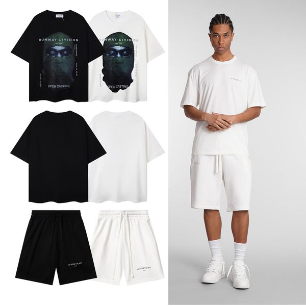 Бренд Paris Ih nom Uh nit mens Designer T Shirts Shorts Sets Massed Mans Mans печатайте повседневные мужчина с коротким рукавом.