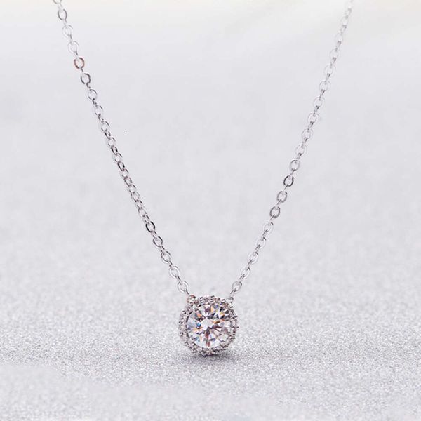 Colares de Swarovski Designer pendente Swarovskis jóias colar de roda de anjo prateado elemento feminino elemento de cristal de cristal de colarinho de diamante feminino