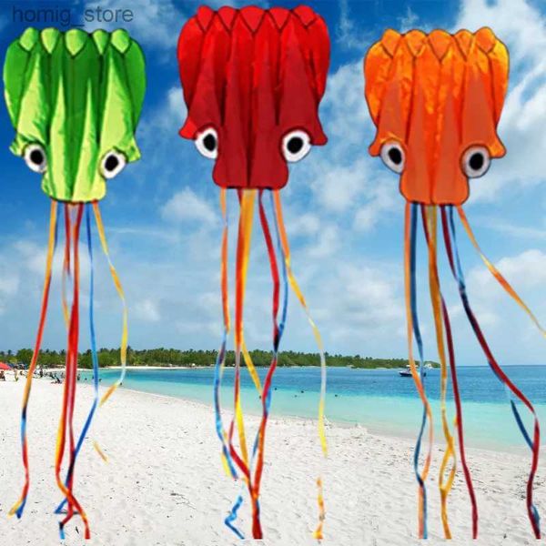 kostenloser Versand neuer Oktopus Kites Flieger Spielzeug für Kinder Kites Linien professionelle Winde Kites Factory Erwachsene Kiteskitenurf Koi Y240416