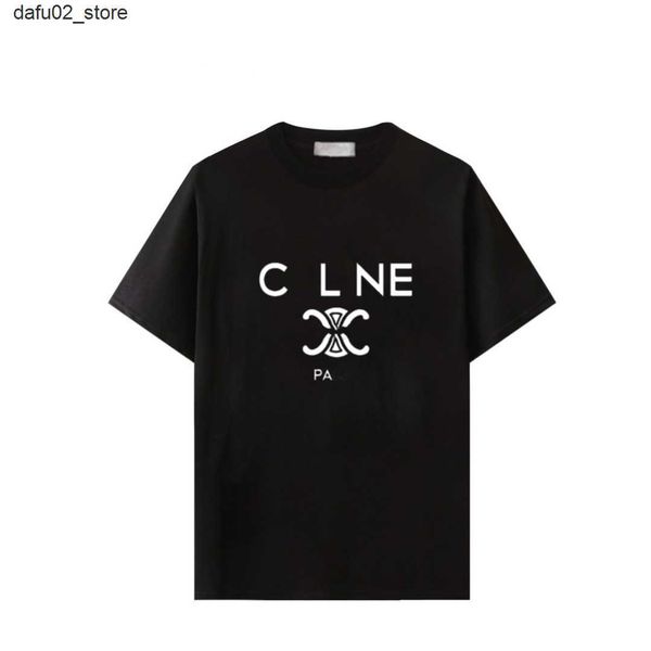 T-shirt maschile 2023 Summer Designer Shirt Shirt Cash Man Womens Tees with Letters Stampare maniche corte Top Sell Luxury Men Hip Hop Abiti hip hop.S-5xl Q240416